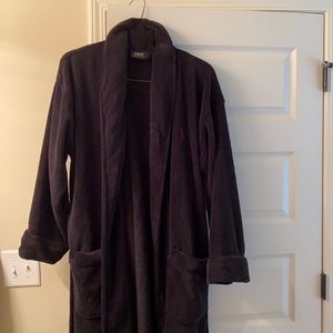 Ralph Lauren Polo black bathrobe - never worn!